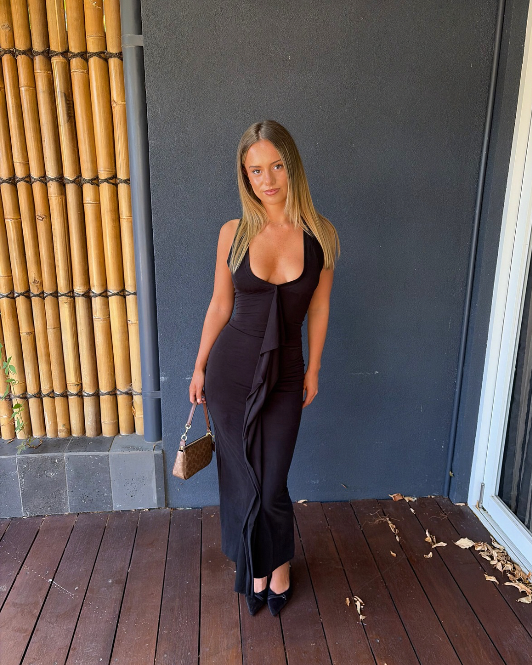 Belle Anna Cascade Dress