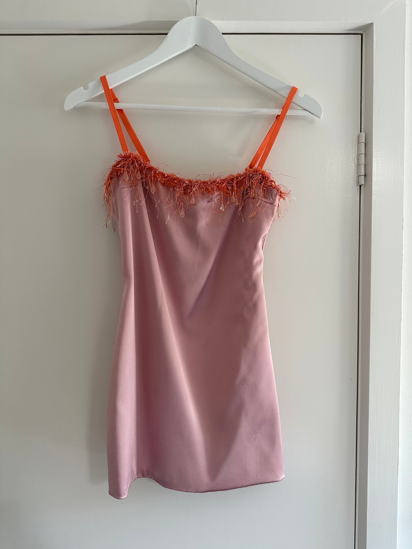 FOR SALE: Danielle Guizio Beaded Mini Dress - Size XS