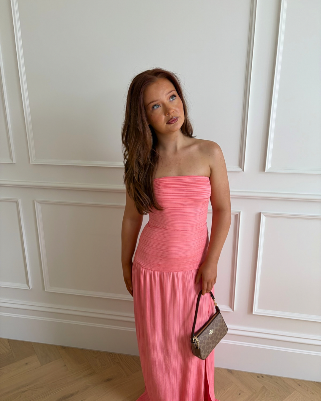 Manning Cartell Royal Debut Dress in Melon