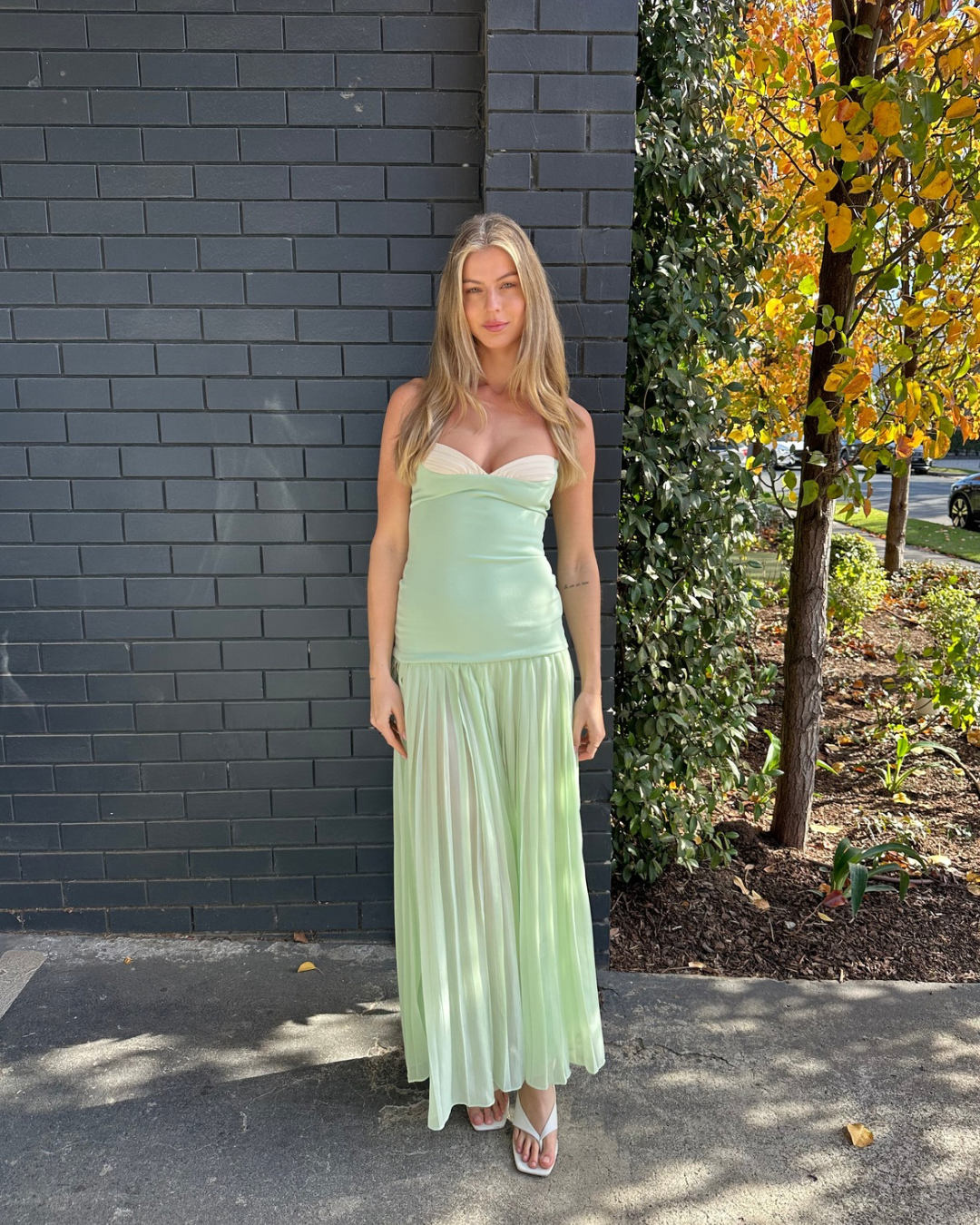 She is Olla Nicolette Dress