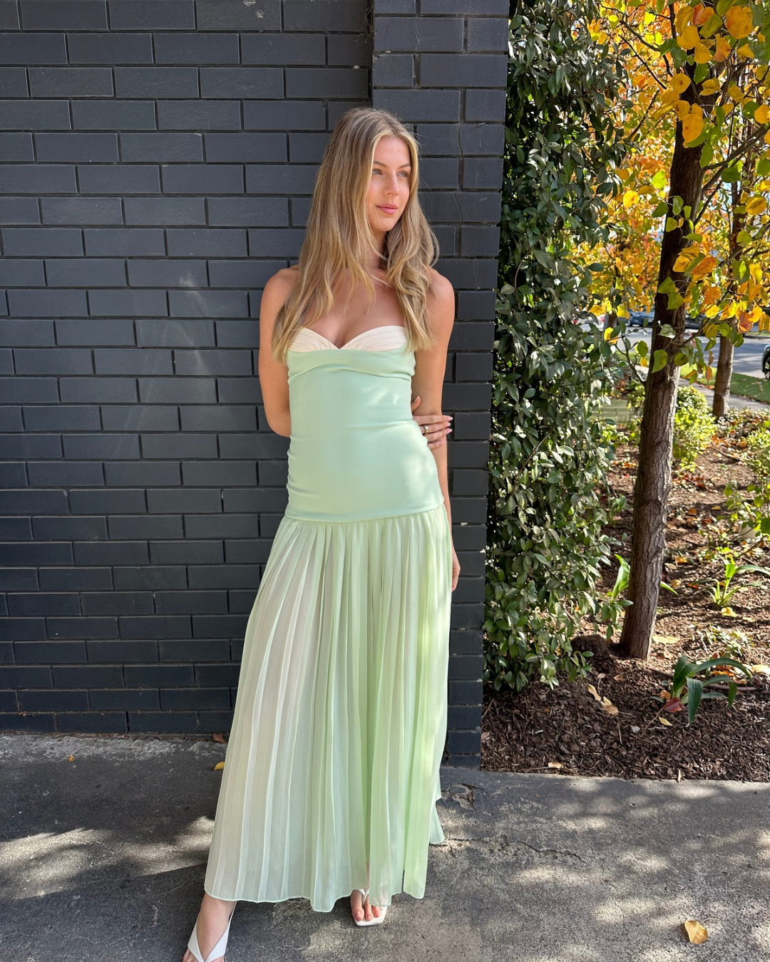 She is Olla Nicolette Dress