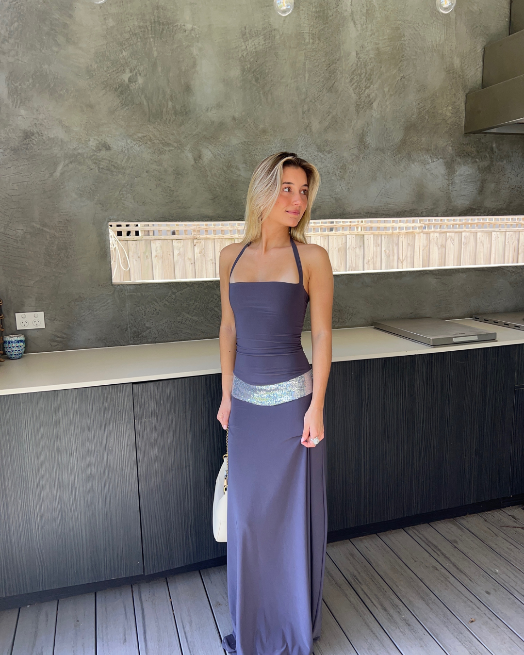 Syl'a'vie Toscana Maxi Dress