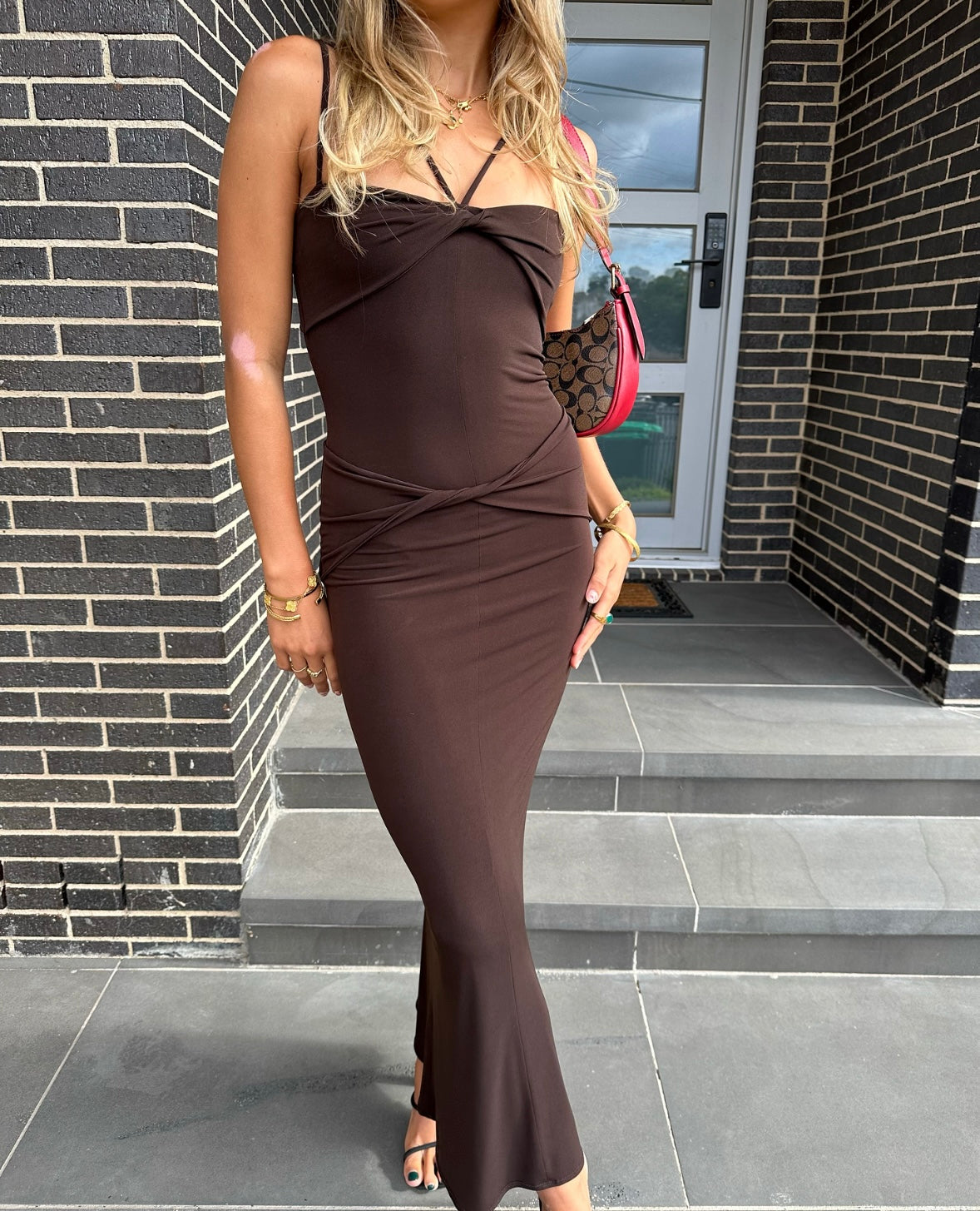 Custom Aria Chocolate Dress