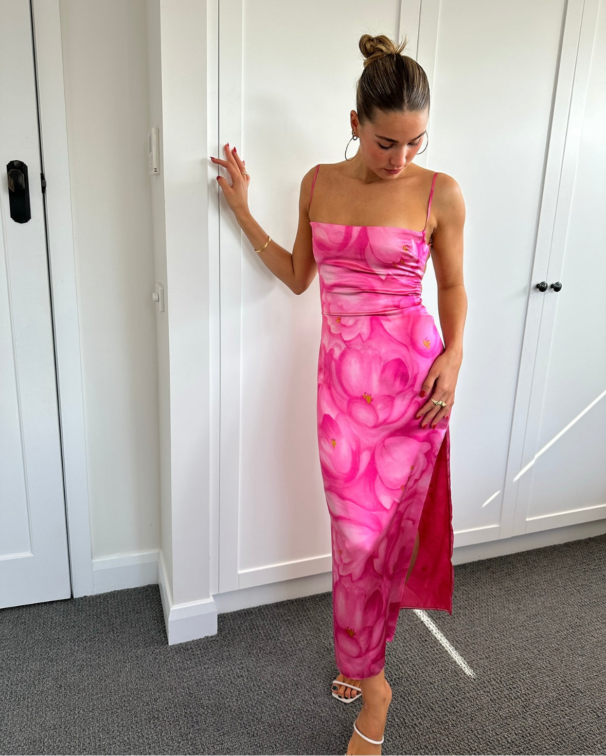 FOR SALE: Mirror Palais S&M Pink Tulip Dress