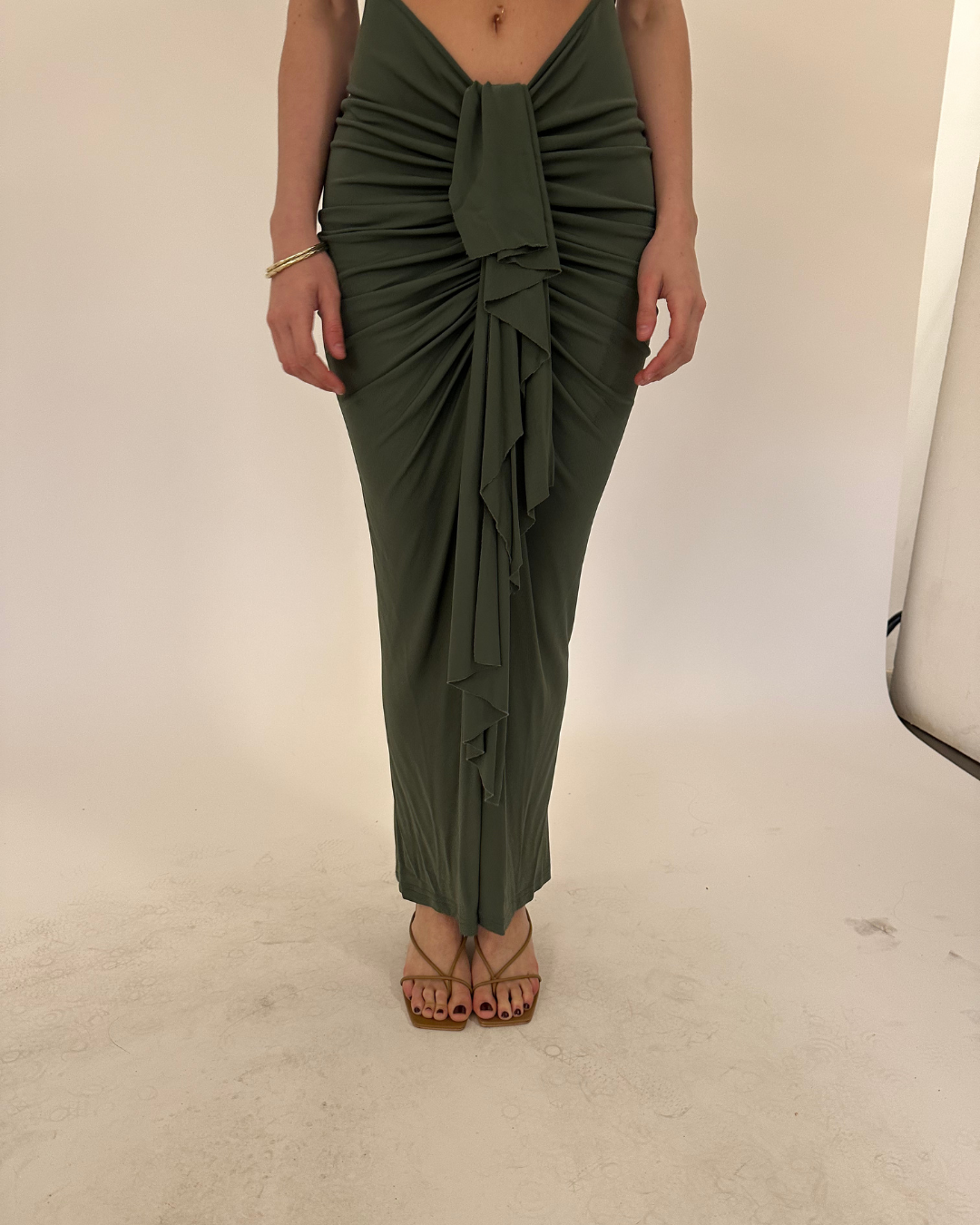 Christopher Esber Vivenda Drape Front Dress