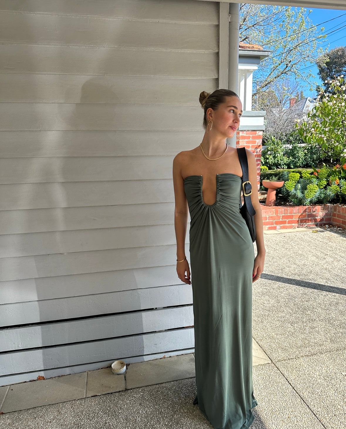 Christopher Esber Arced Palm Dress